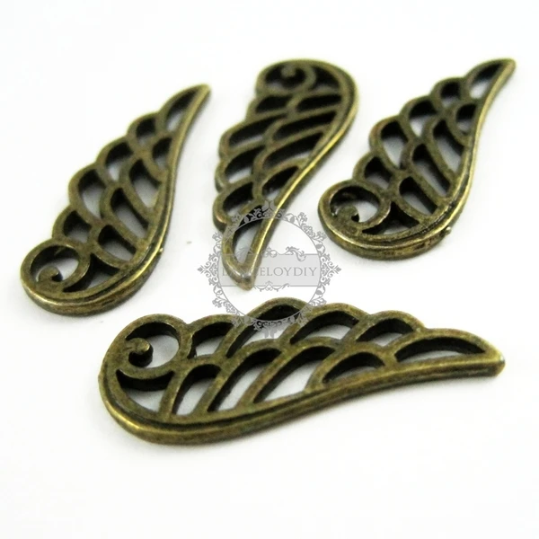 Винтажная подвеска Филигрань из сплава с бронзовым антикварным ангельским