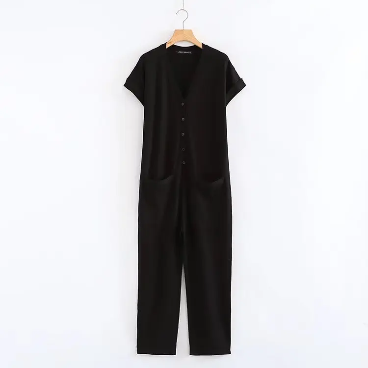 MOBTRS женские комбинезоны OL темперамент коммутируют дамы с коротким рукавом