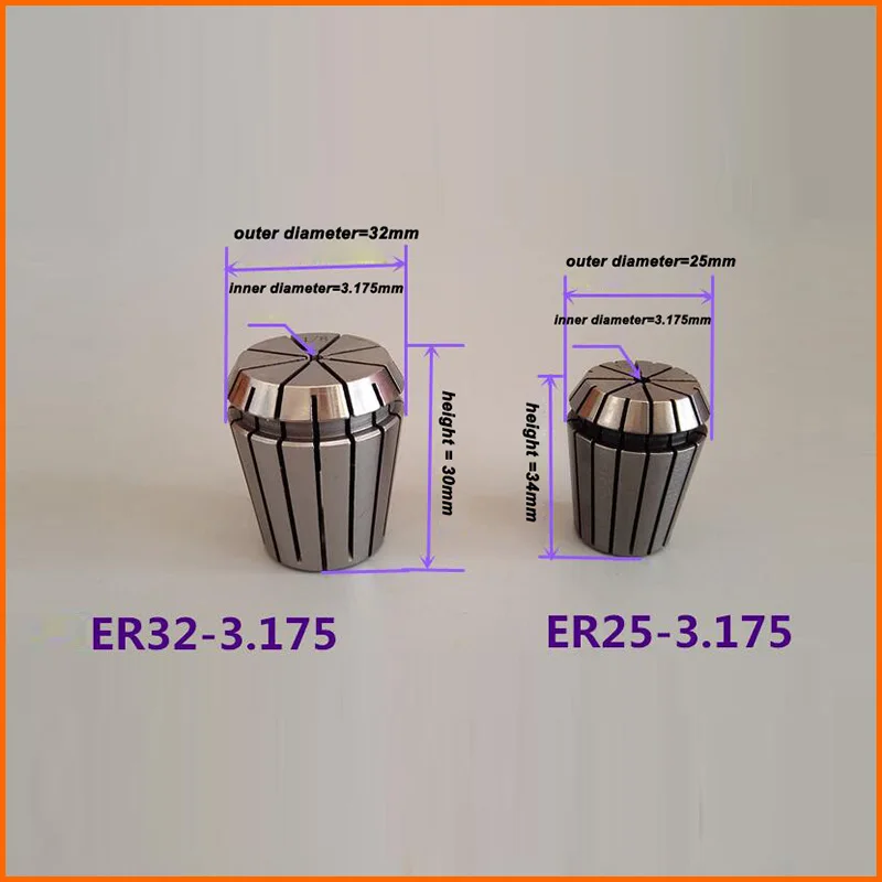 Высокая Точность ER токарный станок цанговый патрон Держатель для инструментов с