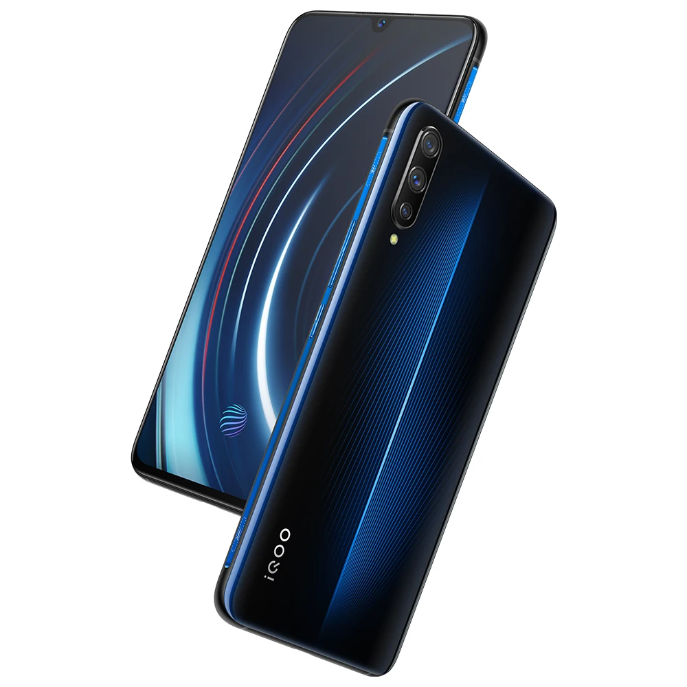 Оригинал iQOO 6 41 ''Супер AMOLED мобильный телефон NFC Snapdragon 855 4000 мАч большая батарея