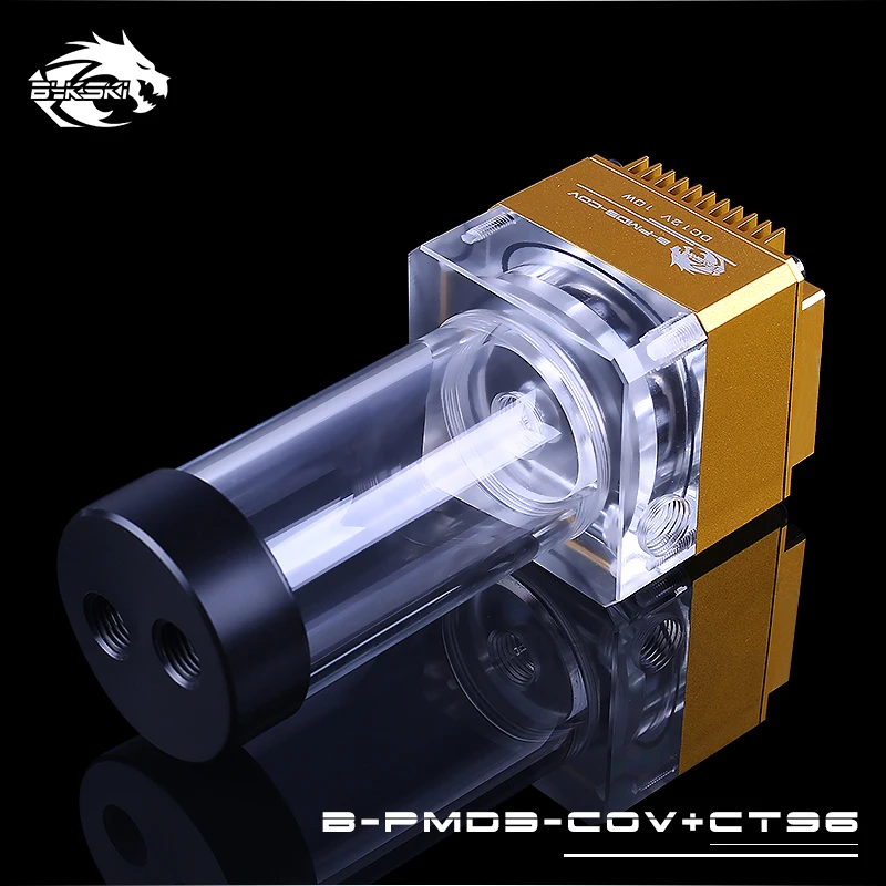Bykski B-PMD3-COV+ CT96 ШИМ водяное охлаждение 15 Вт 600л/ч DDC насос Наборы резервуар для воды комбинированные варианты нескольких цветов