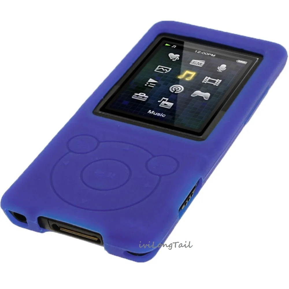Силиконовый чехол для Sony Walkman NWZ E473 E474 E475 E574 NWZ-E575 крышки резиновый гелевый кожаный