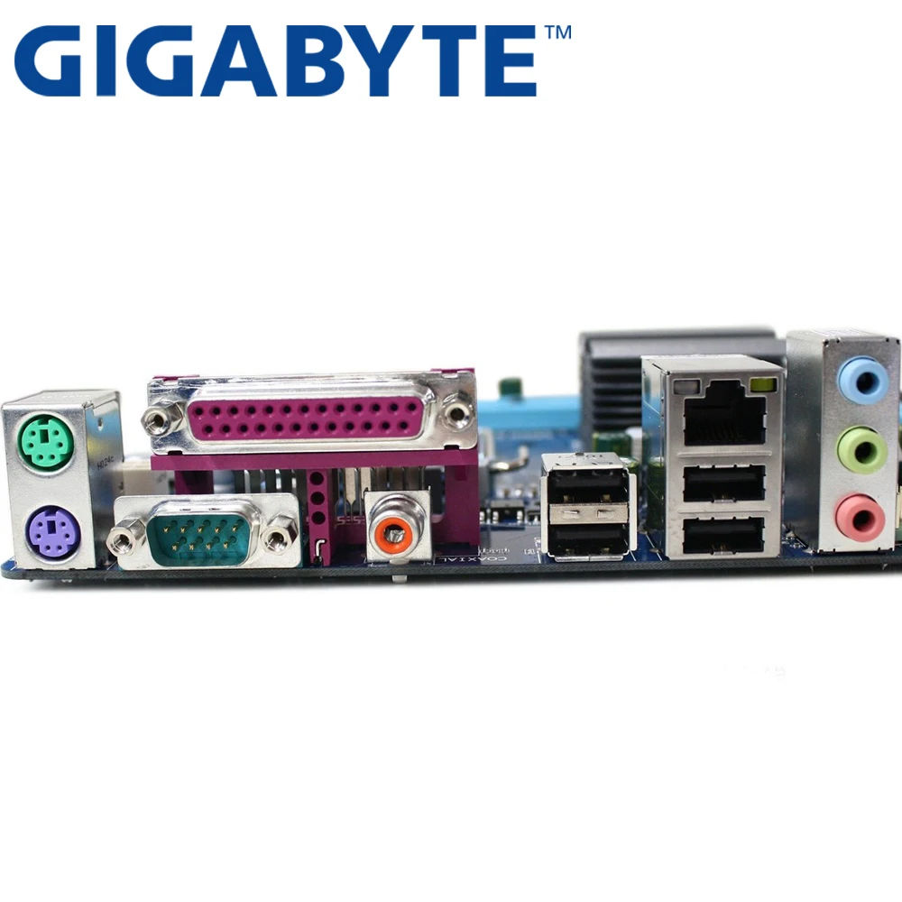 Настольная Материнская плата GIGABYTE GA P41 ES3G G41 Socket LGA 775 Q8200 Q8300 DDR2 8G ATX UEFI BIOS