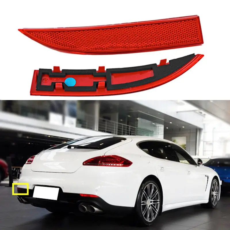 Левая задняя противотуманная фара для Porsche Panamera 2014 2016|cover covers|cover fog lampcover lamp |