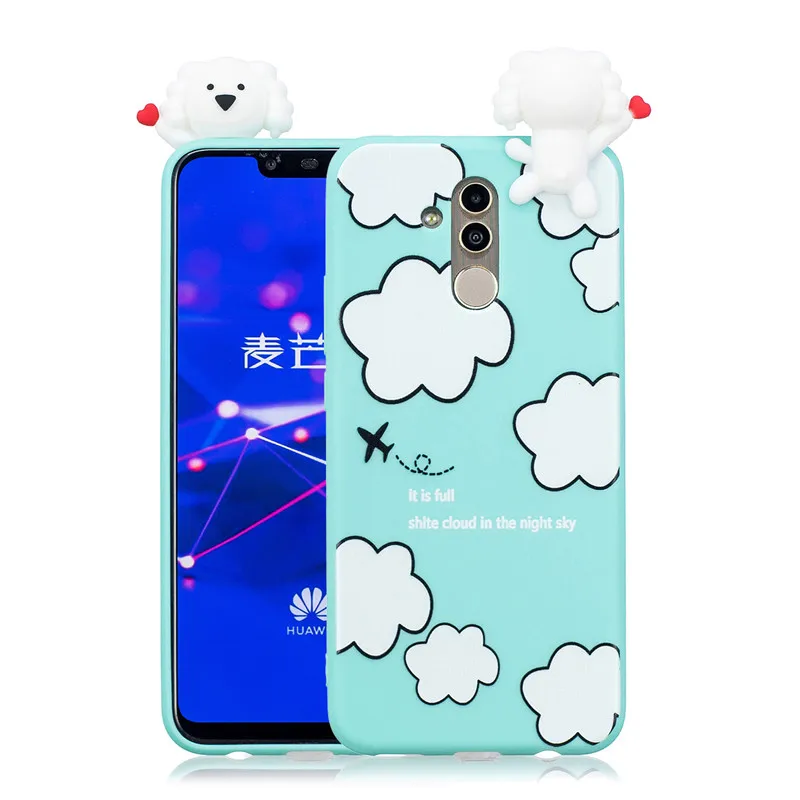 Чехол Etui для Huawei Mate 10 Lite силиконовый чехол из ТПУ с 3D изображением единорога панды