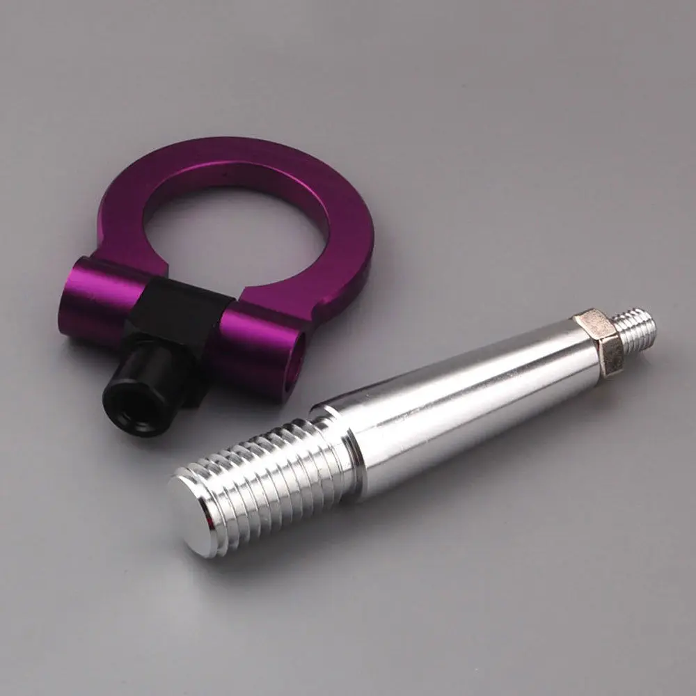 Фиолетовый Алюминиевая Передняя Задняя Винт Cnc Racing Буксировочный Крюк Для Mitsubishi