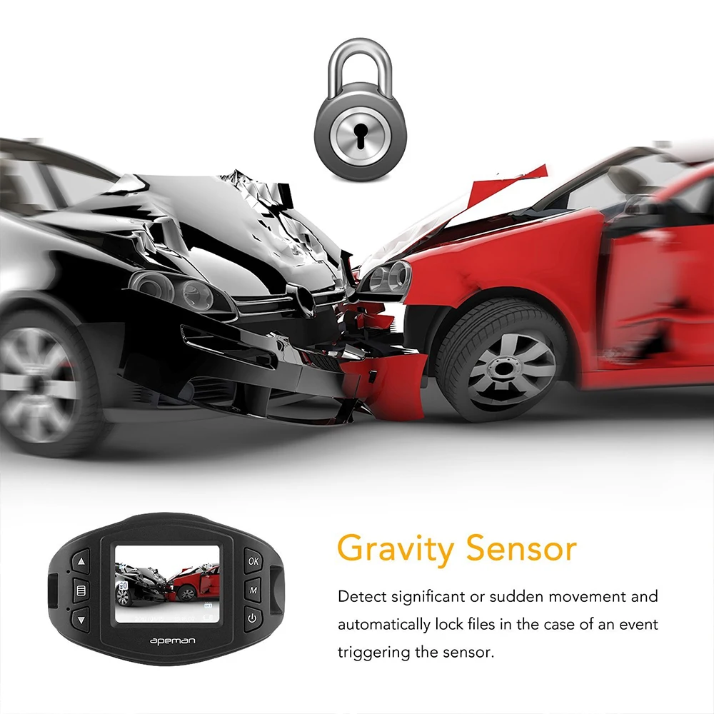 apeman C470 Mini Car Camera Dash Cam DVR 1080P Full HD Video Recorder Super Night Version for Sony Sensor 650NM Lens WDR dashcam |