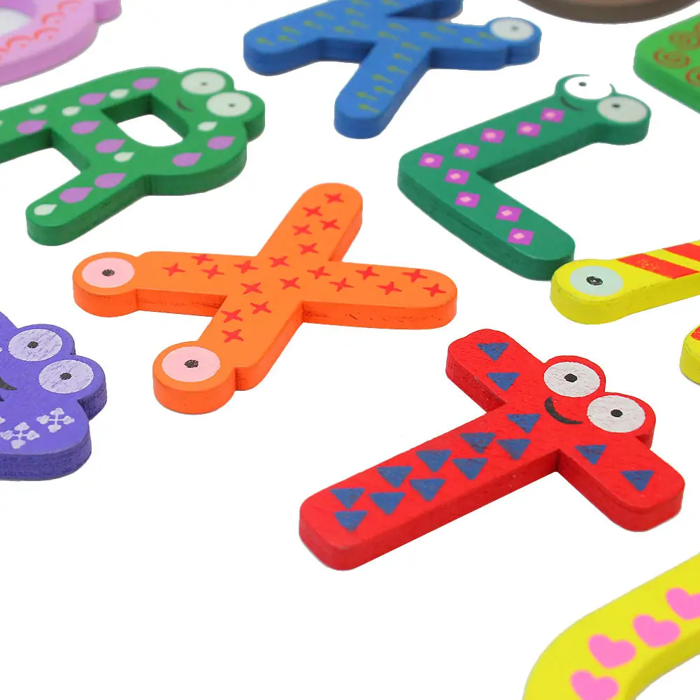 36 шт. деревянные цифры в виде мультяшных букв|refrigerator magnets|magnet fridgemagnets fridge set |