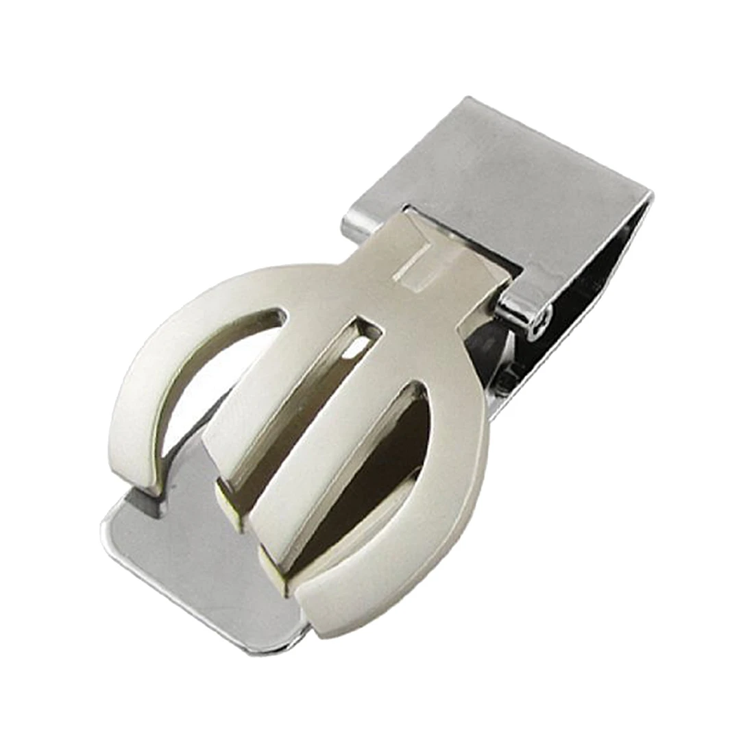 Полированный металлический складной зажим для денег серебряный | Багаж и сумки