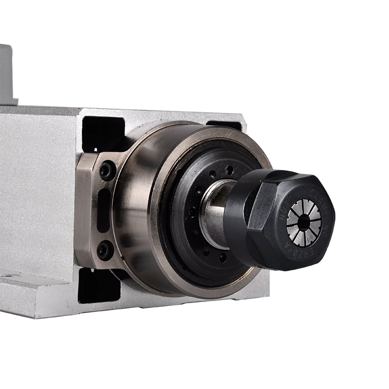 Мотор шпинделя 2.2KW CNC шпиндель ER20 цанговый патрон 2.2KW 220V VFD инвертор конвертер контроллер для бурения фрезерования