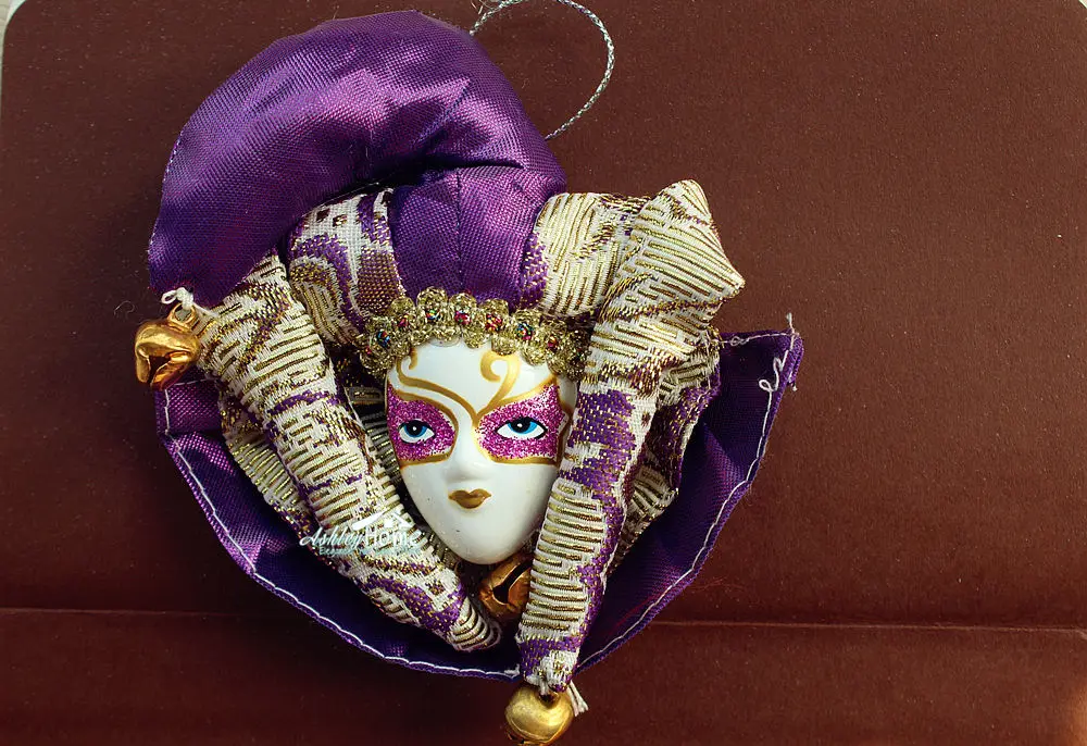 Italy Carnival of Venice Mask Tourist Travel Souvenir 3D Decorative Fridge Magnet Craft GIFT IDEA | Дом и сад