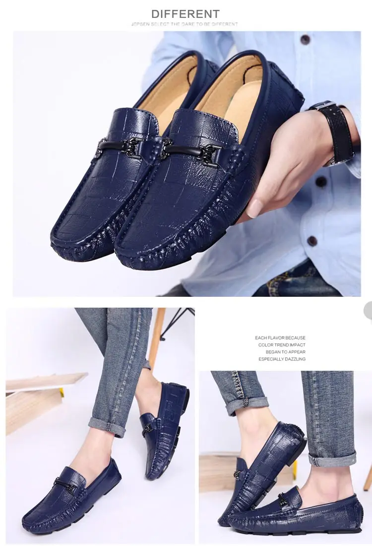 Zapato hombre; повседневная мужская обувь; Роскошная Брендовая обувь; коллекция года; мужские лоферы; мокасины; дышащие слипоны; обувь для вождения; цвет белый