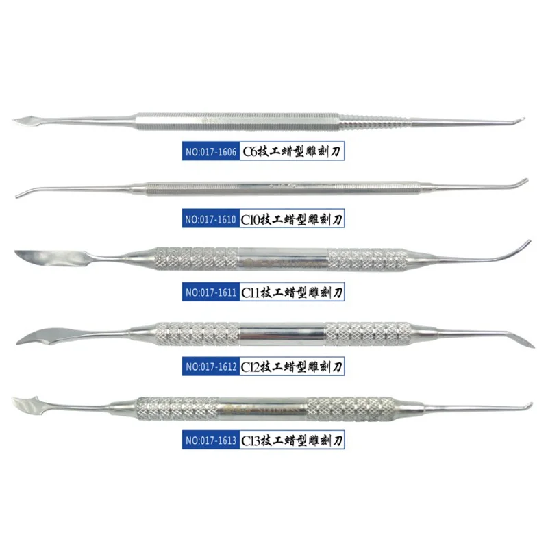 10 шт./лот стоматологическое лабораторное оборудование восковой нож инструменты