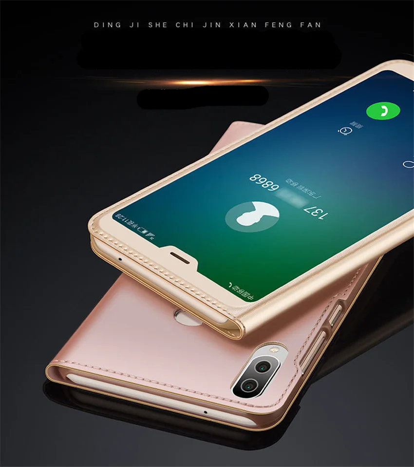 Флип-чехол для huawei P20 lite роскошный Умный полный вид из искусственной кожи чехол для huawei P20 Lite чехол P20-lite