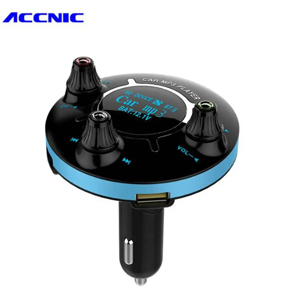 12В 24В беспроводной Bluetooth FM передатчик модулятор громкой связи автомобильный