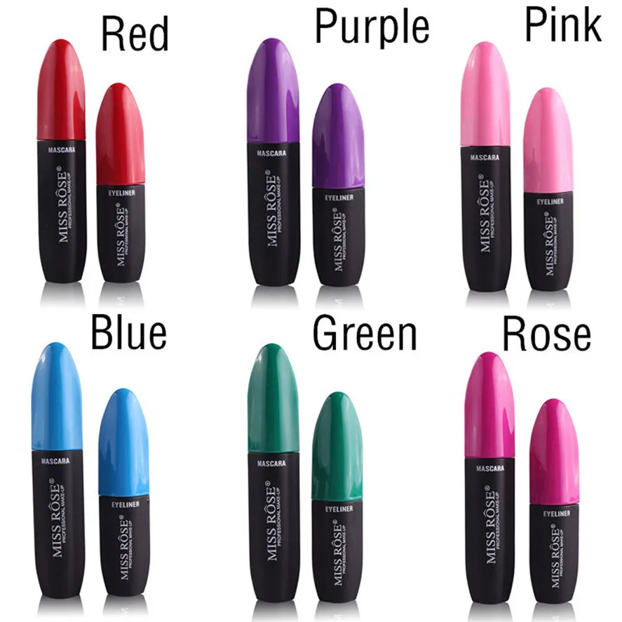 MISS ROSE 1 шт. ресницы тушь для ресниц + подводка глаз ручка волокно