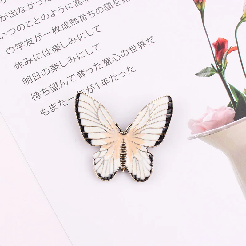 LUBOV классические белые бриллиантовые булавки золотого цвета металлические для