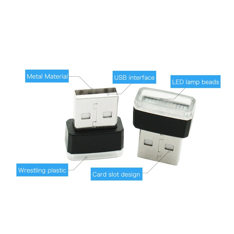 Автомобильный Стайлинг держатель для чашки коробка хранения легкий USB