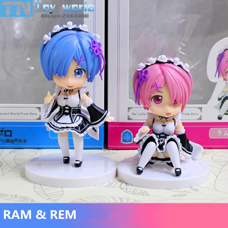 Экшн-фигурка Rem Ram Re Life in a другой мир ПВХ модели 10 см версия Q wave коллекционная