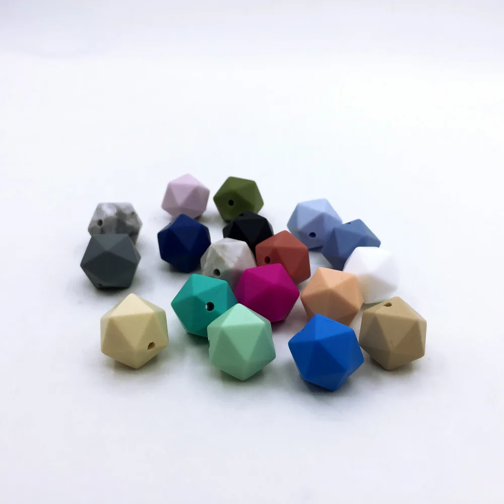 Силиконовые бусины для ожерелья-прорезывателя ювелирные изделия сделай сам