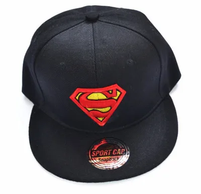 model color Новая Мода Супермен бейсболка шапки шляпа Супермен Регулируемый Gorras хип-хоп Повседневная Бейсболка головные уборы для мужчин и женщин - Цвет: model color