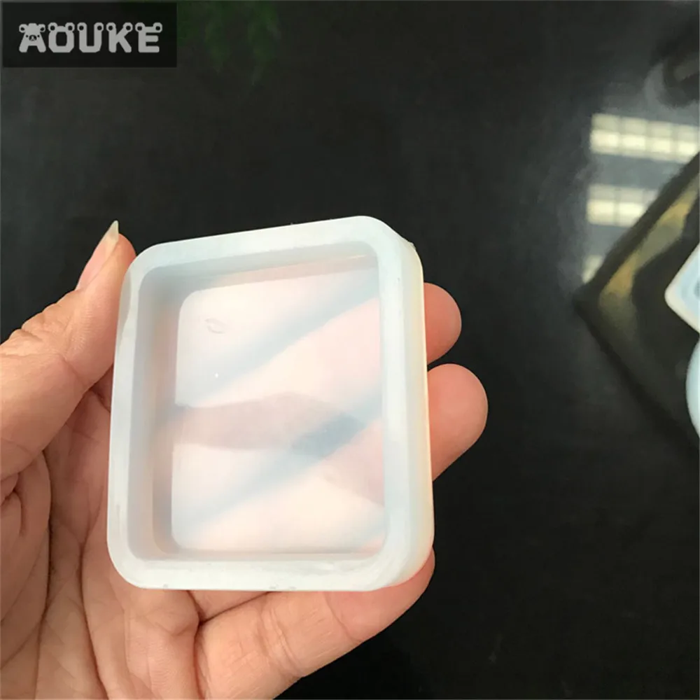 Aouke HD зеркальная поверхность глиняная пластина силиконовые формы геометрические
