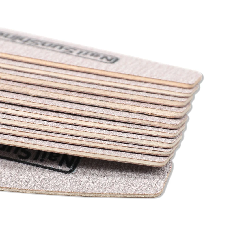 Деревянные пилочки для ногтей 10 шт. в наборе |