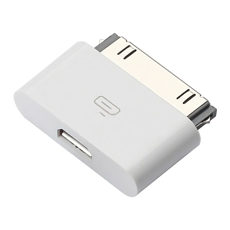 Micro USB до 30 Pin зарядное устройство адаптер для Apple iPhone 4 4S ipad 1 2 ipod Microusb 5Pin до 30Pin адаптер разъем