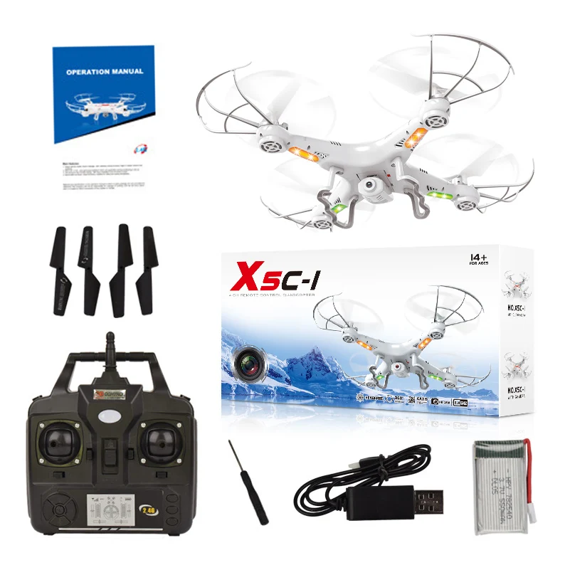 Дрон Funtogether с WiFi камерой в режиме реального времени передача FPV HD камера без