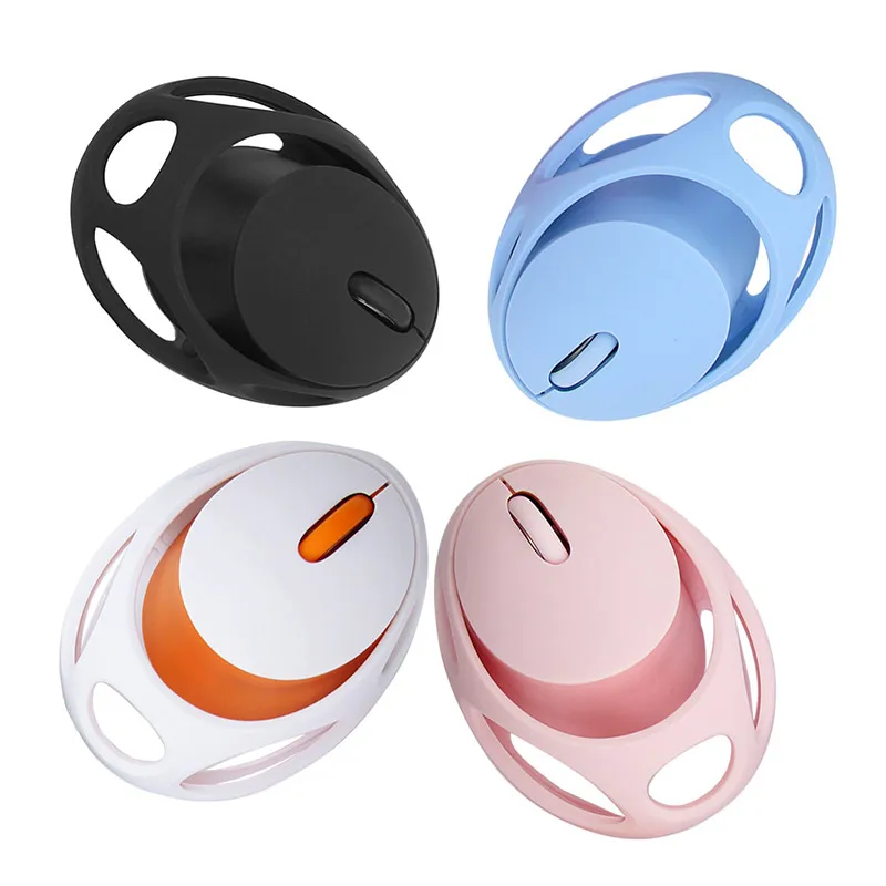 

2019 New Cute/ Wireless Mouse Eggs Charging Mice 1600DPI Button Mute 2.4GHZ Wireless Transmission Frequency With USB Interface