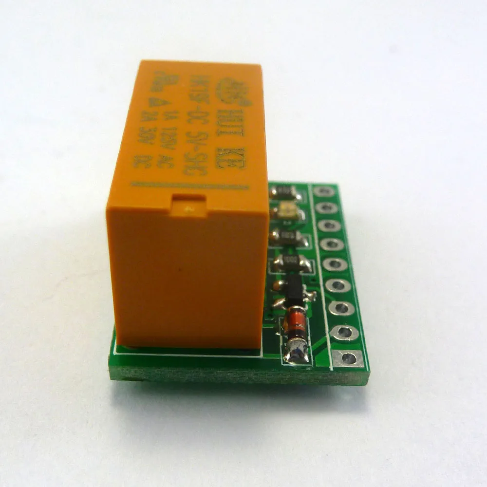 DR21B01 DC 5V DPDT Сигнальное реле двухканальный модуль переключатель Переключатель
