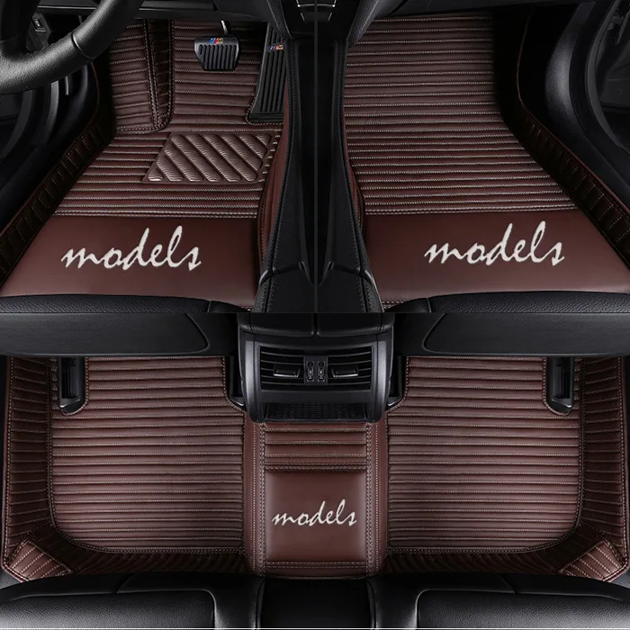 Coffee 01 3D Автомобильные Коврики для Mercedes Benz Логотип Viano ABCEGSR V W204 W205 E W211 W212 W213 Sclass CLA GLC ML GLA GLE GL GLK Car-carpe - Название цвета: Coffee 01