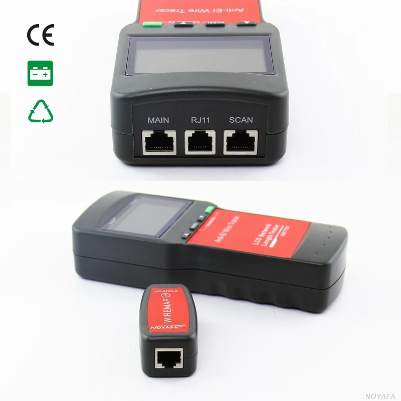 Сети коаксиальный кабель тестер NF8200 локальной сети телефонный RJ45 RJ11