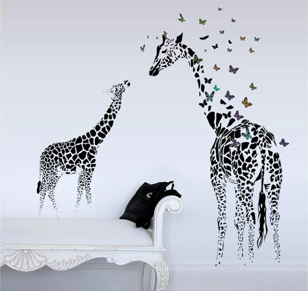 Творческие обои украшения для дома наклейки бытовой стиль Бабочка