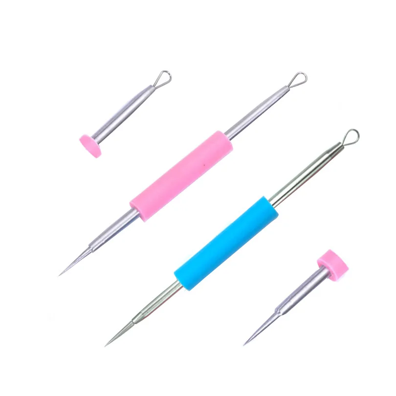 Brainbow 1 шт. силиконовая игла для удаления акне инструменты ухода за лицом удаление