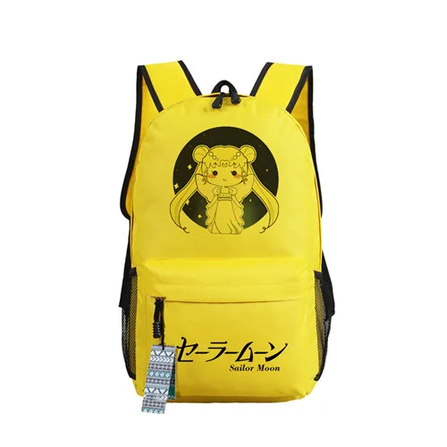 3 Сейлор Мун каваи Луна кошка женский милый рюкзак Mochila Feminina холщовые школьные сумки Luna рюкзак для ноутбука Cat Bookbag Рюкзак - Цвет: 3