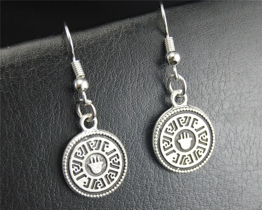 1 пара подвески в форме сердца Птица на ветке висячие серьги капли для женщин