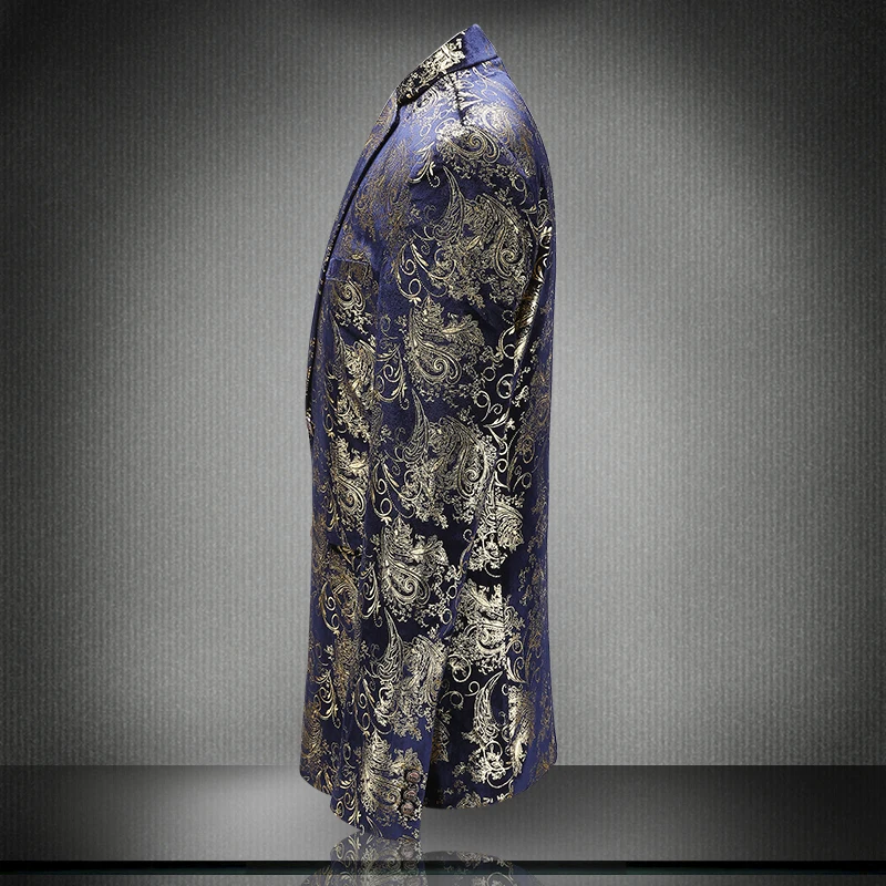 Высококачественные мужские блейзеры пальто 2019 благородный и элегантный Мужской