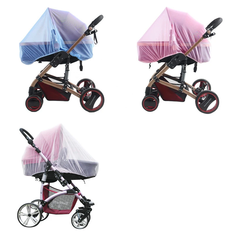 

Newborn Baby Stroller Pushchair Mosquito Insect Net baby Infant Stroller Netting Crib Cart Mosquito Net Strollers Accessories