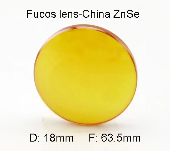Лазерная фокусная линза 18 мм для лазерного и режущего станка CO2 фокусное