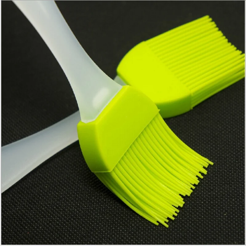 10 шт. высококачественные гибкие силиконовые кисточки для смазывания барбекю