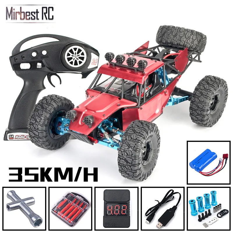 Upgrade metal Радиоуправляемый автомобиль feiyue fy-03H RTR 2,4g 4WD 4 канала 4x4 70 км/ч Радиоуправляемый автомобиль пустынный грузовик бесщеточный металлический обновленный PK WLtoys 12428 12423 - Цвет: Upgrade metal