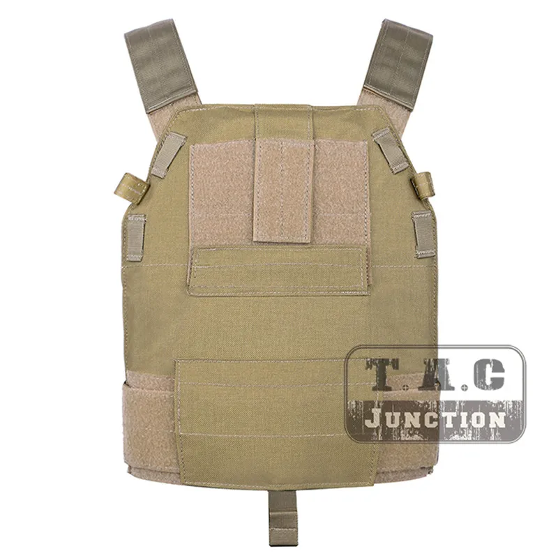 KH Emerson LBT-6094 Slick Большая пластина Перевозчик MOLLE тактический легкий бронежилет военный боевой жилет для страйкбола стрельба - Цвет: KH