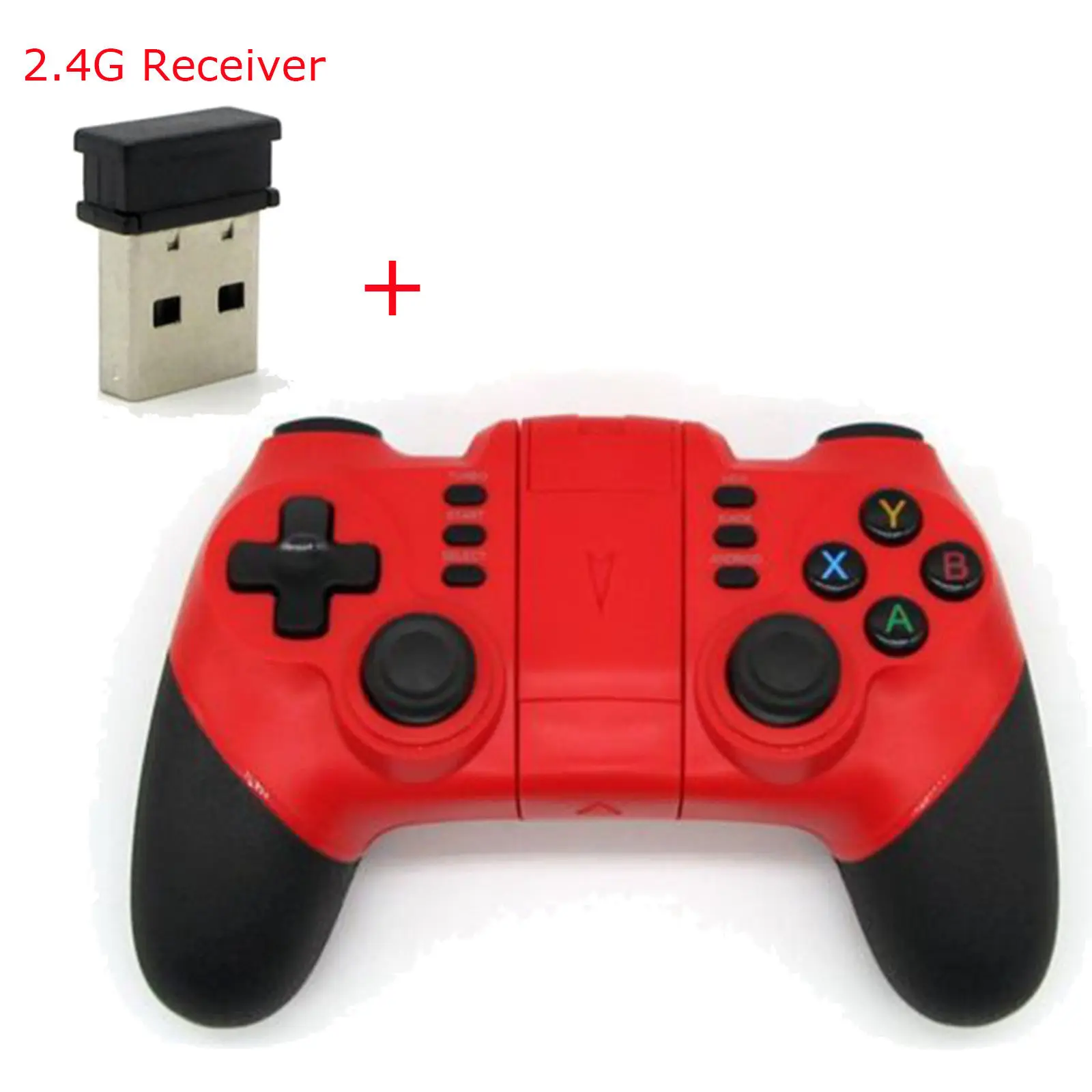 RED AKASO X6 Bluetooth контроллер геймпад для мобильного телефона игровая Беспроводная консоль для PS3 Джойстик аксессуары для видеоигр - Цвет: RED