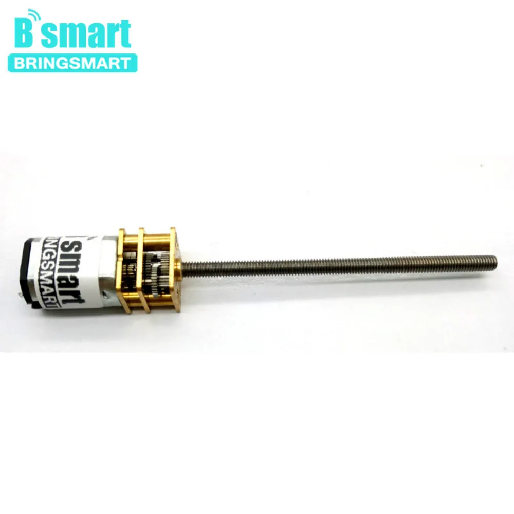 Bringsmart M3 винт 55 мм вал с резьбой 3 в 6 12 В постоянного тока 15/30/60/100/150/200/250/300/600 об/мин