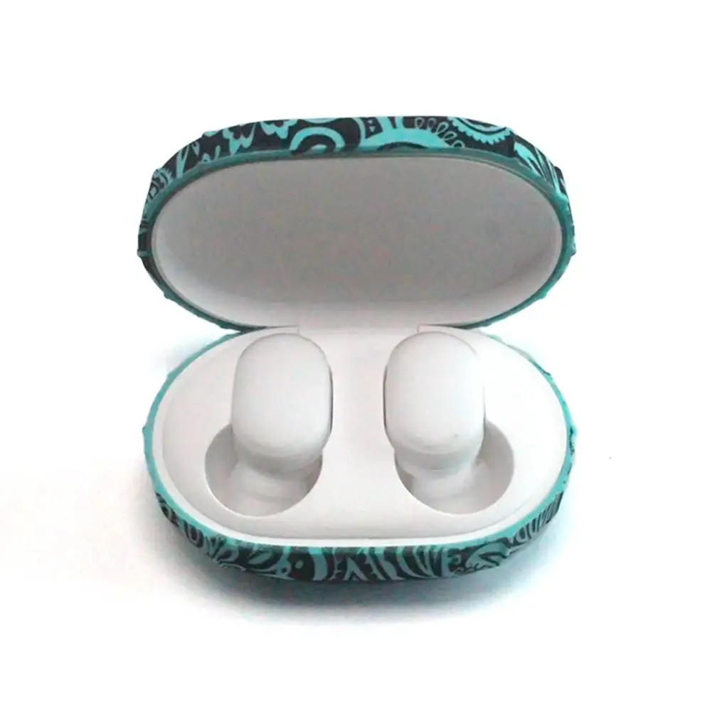 Силиконовая защитная коробка для хранения наушников для Xiaomi AirDots Youth Editio Bluetooth гарнитура водяной знак чехол для зарядки корпус крышка