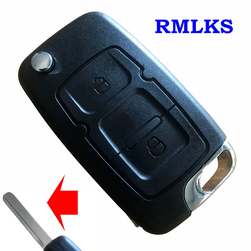 2 Buttons Складной дистанционный ключ чехол в виде ракушки 2/3 кнопки чехол для Geely Emgrand 7 EC7 EC715 EC718 Emgrand7 EC7-RV EC715-RV EC718-RV - Количество кнопок: 2 Buttons