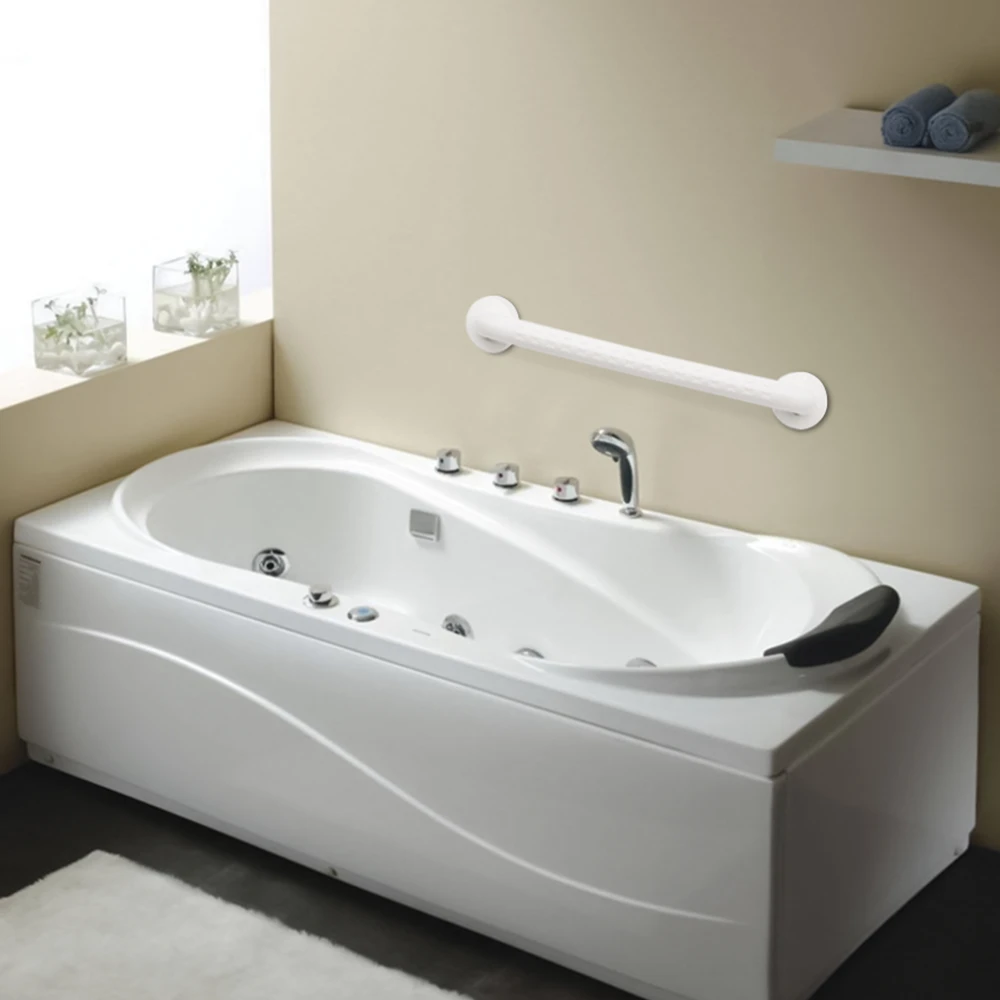 

30/60cm long ABS Plastic Toilet Grab Bar Anti-slip Anti Bacteria Bathroom Handrail Accessories Max Load 150KGS Russia Shipment