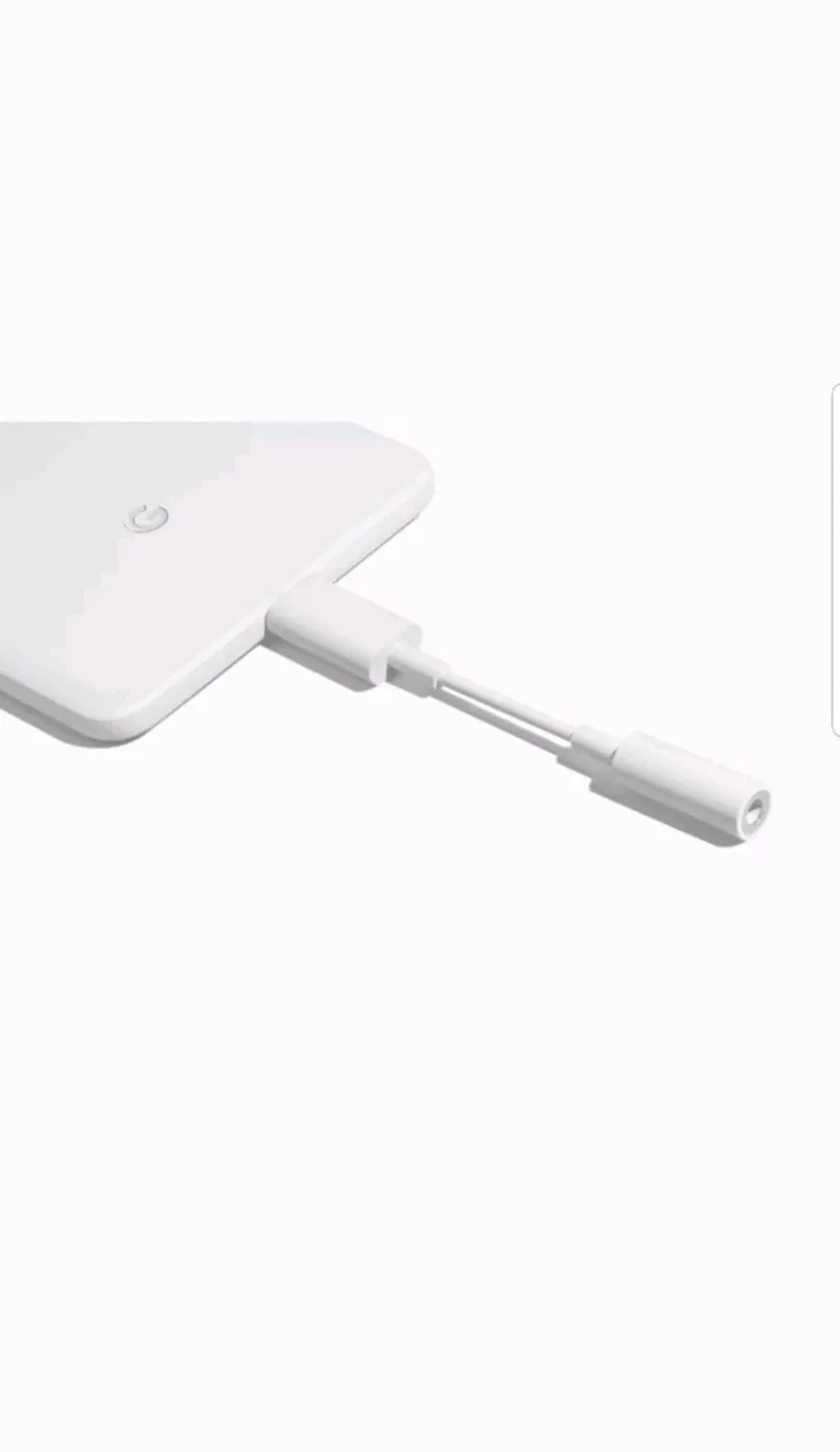 Оригинальный адаптер для наушников Google Pixel 2 &amp XL с цифровым на 3 5 мм оригинальный |