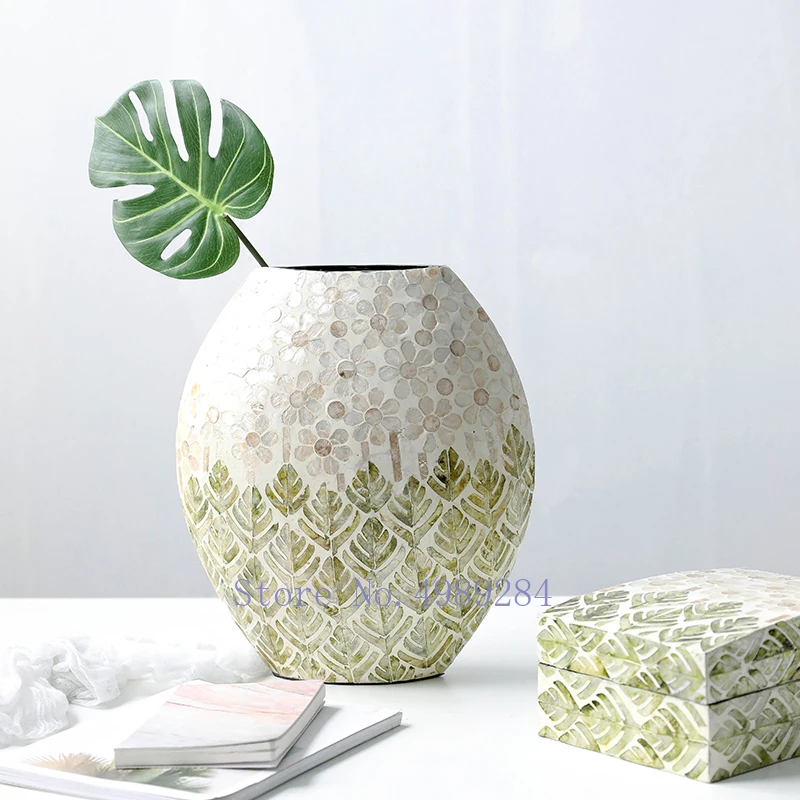 Скандинавские креативные деревянные цветные раковины ваза Бытовая Цветочная